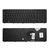 Клавиатура для ноутбука HP Pavilion DV7-4000 черная c рамкой