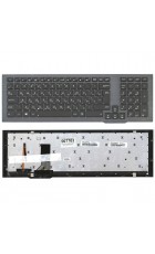 Клавиатура для ноутбука Asus G75V G75VW черная с рамкой и  подсветкой