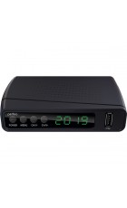 Perfeo DVB-T2/C приставка "CONSUL" для цифр.TV, Wi-Fi, IPTV, HDMI, 2 USB, DolbyDigital, пульт ДУ
