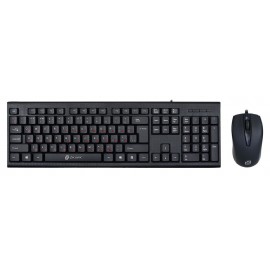 Клавиатура + мышь Oklick 630M клав черный, мышь черный USB