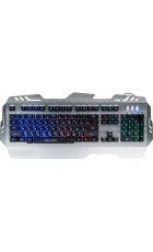 Клавиатура Dialog Gan-Kata KGK-29U multimedia, игровая, подсветка, металл основание, USB, серебристый