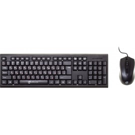 Клавиатура + мышь Oklick 620M клав черный, мышь черный USB