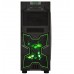 Корпус ATX BoxIT 4701BG без БП/12cm green LED fan/CardReader/2xUSB3.0/2xUSB2.0 /black