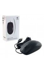 Мышь Logitech B100 Optical Mouse, 800dpi, черный, USB (910-003357)