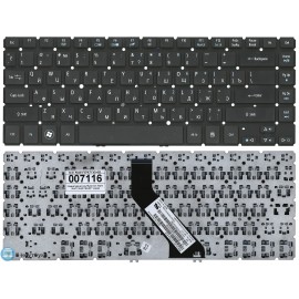 Клавиатура для ноутбука Acer Aspire V5-471 V5-431 M5-481T черная
