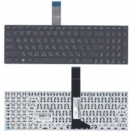 Клавиатура для ноутбука Asus X501A X501U X550 черная плоский Enter