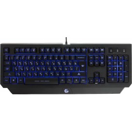 Клавиатура Gembird KB-G300L игровая, подсветка, USB, чёрный